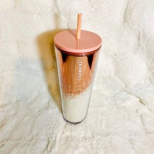 Starbucks Pink / Rose Gold 2019 Holiday Tumbler